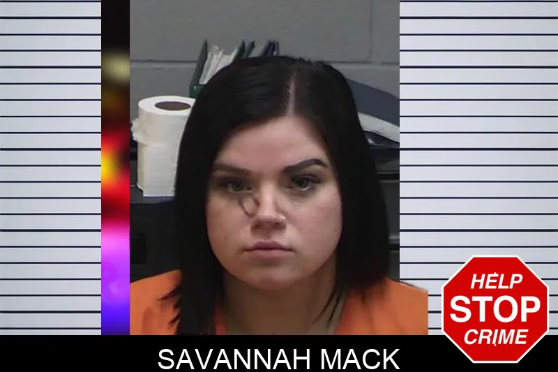 Savannah Mack mugshot