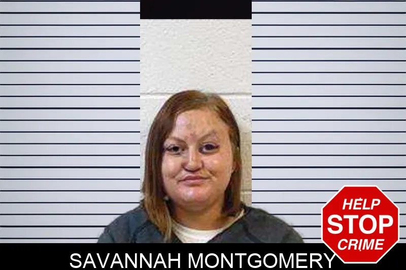 Savannah Montgomery mugshot