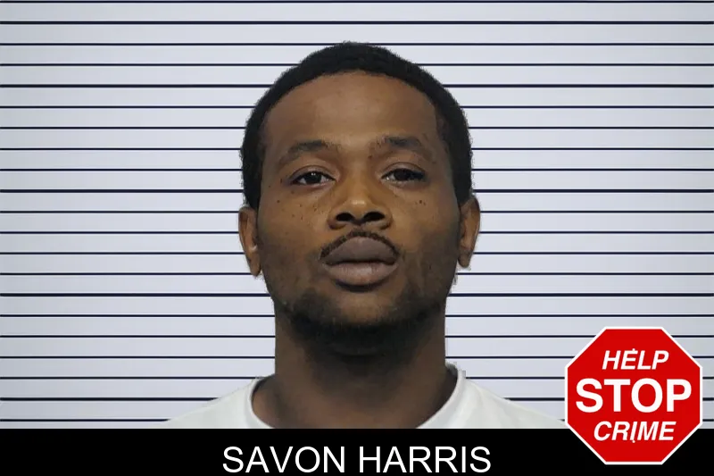 Savon Harris mugshot