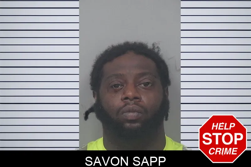 Savon Sapp mugshot – Gwinnett County , Georgia Savon Sapp mugshot