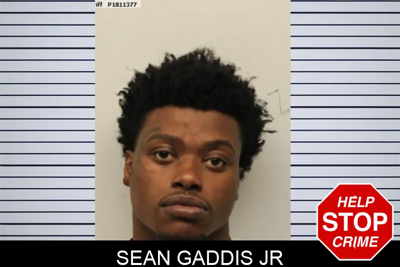 Sean Gaddis Jr mugshot