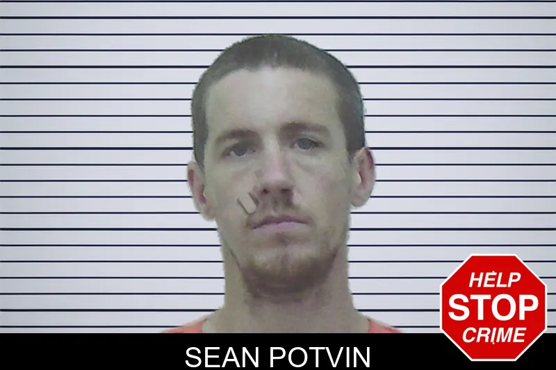 Sean Potvin mugshot