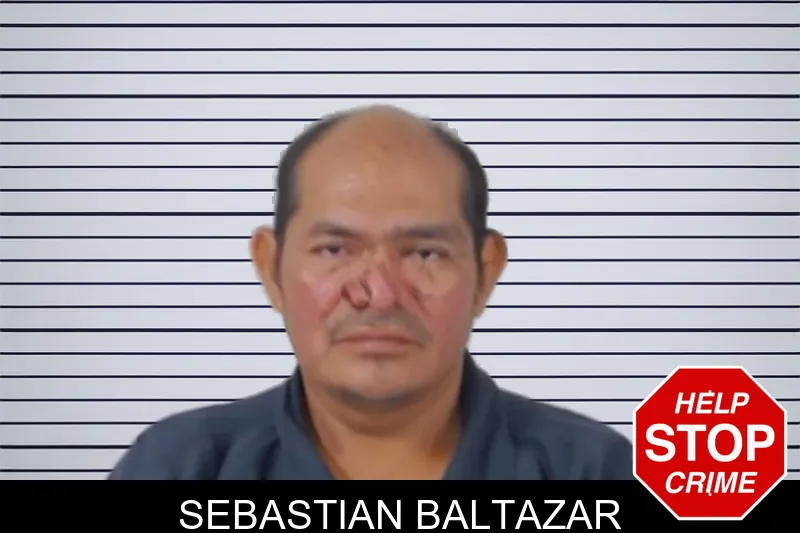 Sebastian Baltazar mugshot