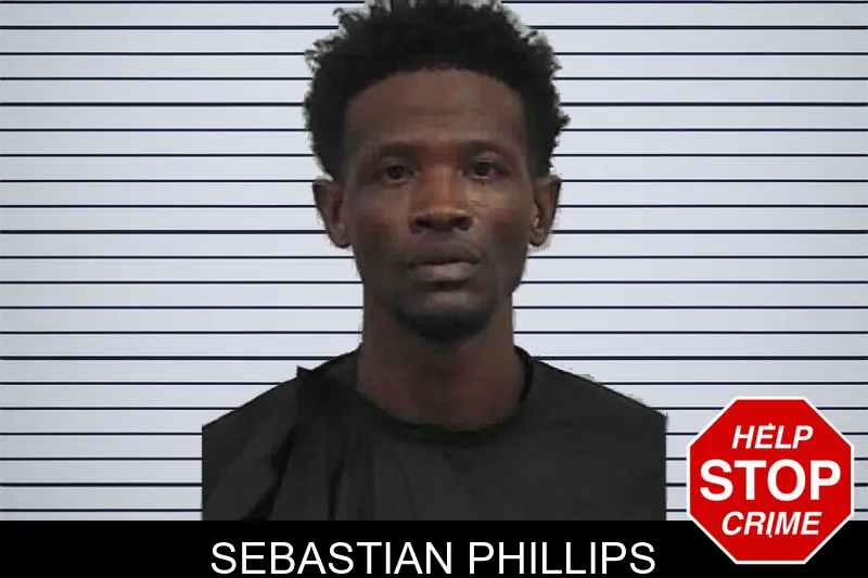 Sebastian Phillips mugshot