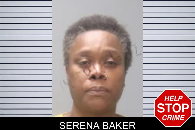 Serena Baker mugshot