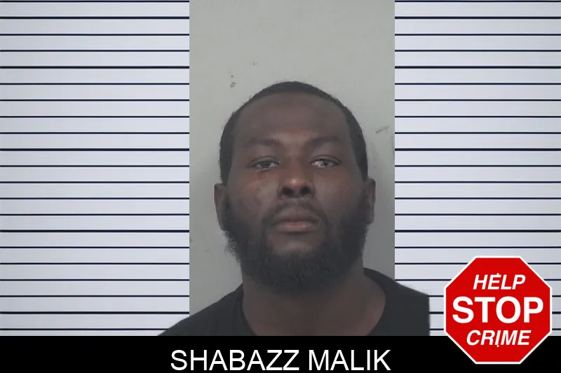 Shabazz Malik mugshot