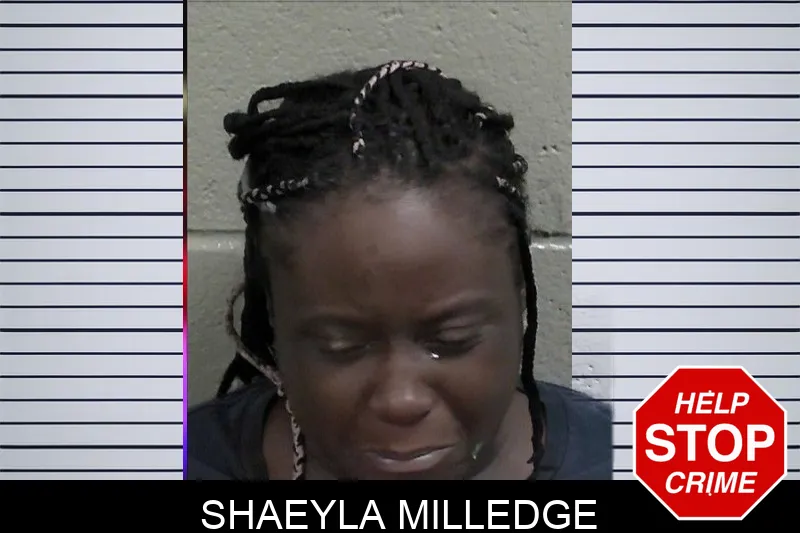 Shaeyla Milledge mugshot
