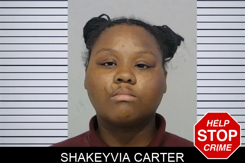 Shakeyvia Carter mugshot – Bibb County , Georgia Shakeyvia Carter mugshot