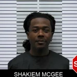 Shakiem McGee mugshot – Hart County , Georgia Shakiem McGee mugshot