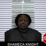 Shameca Knight mugshot – Hart County , Georgia Shameca Knight mugshot