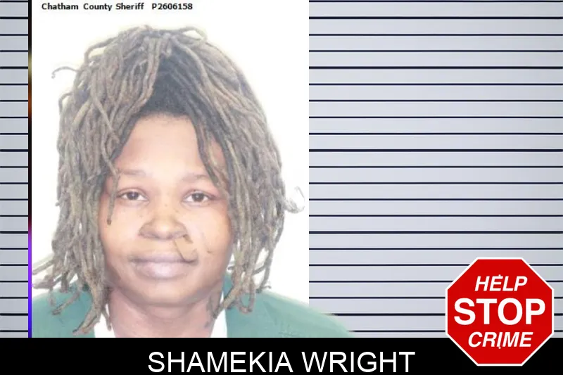 Shamekia Wright mugshot – Chatham County , Georgia Shamekia Wright mugshot