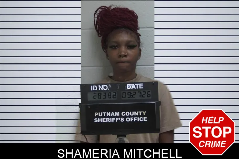 Shameria Mitchell mugshot – Putnam County , Georgia Shameria Mitchell mugshot