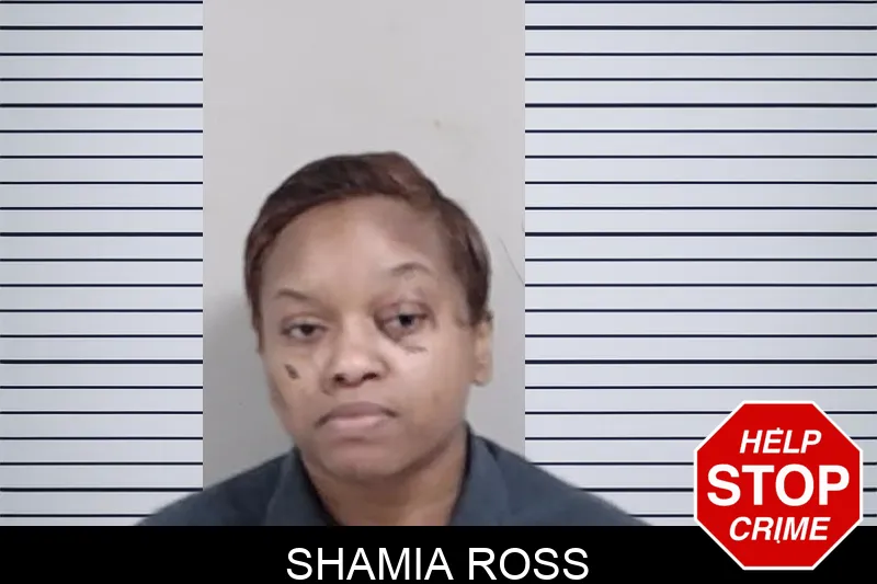 Shamia Ross mugshot – Lowndes County , Georgia Shamia Ross mugshot