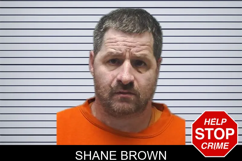Shane Brown mugshot