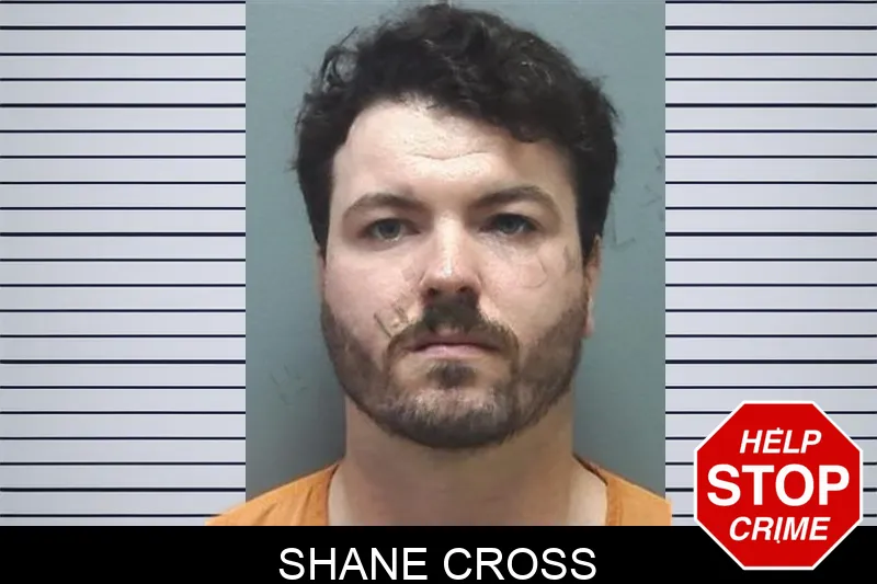 Shane Cross mugshot