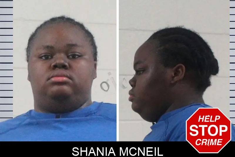 Shania McNeil mugshot – Houston County , Georgia Shania McNeil mugshot