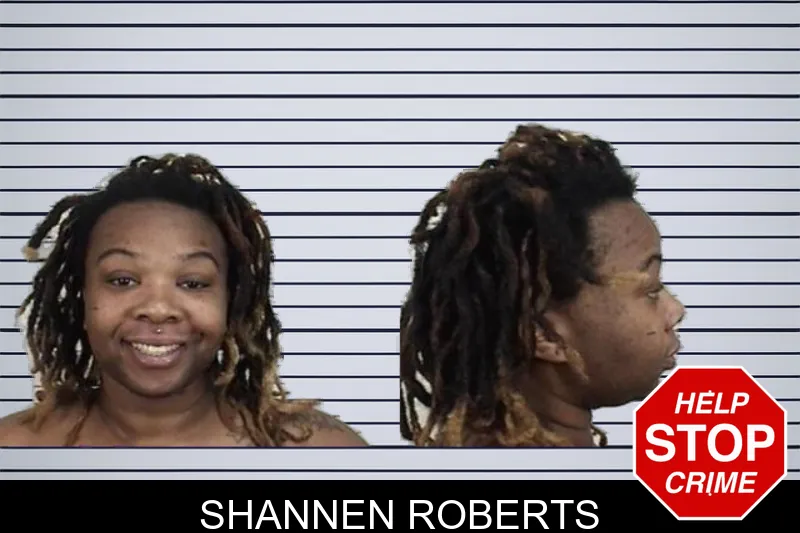 Shannen Roberts mugshot