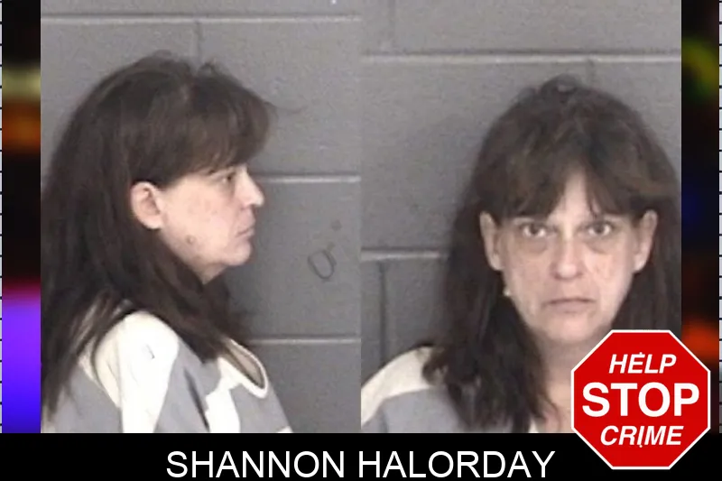 Shannon Halorday mugshot