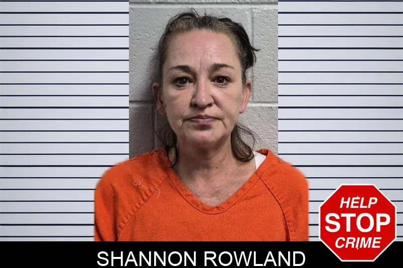 Shannon Rowland mugshot