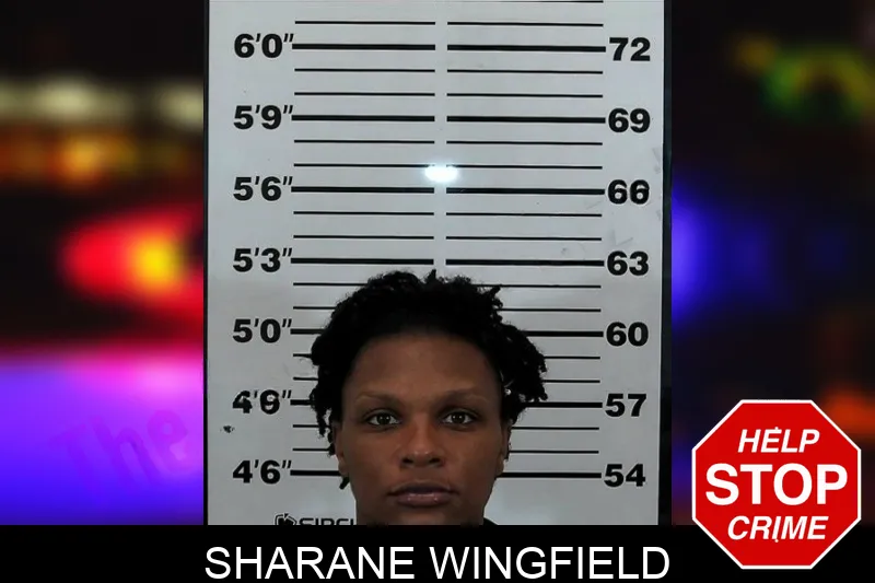 Sharane Wingfield mugshot