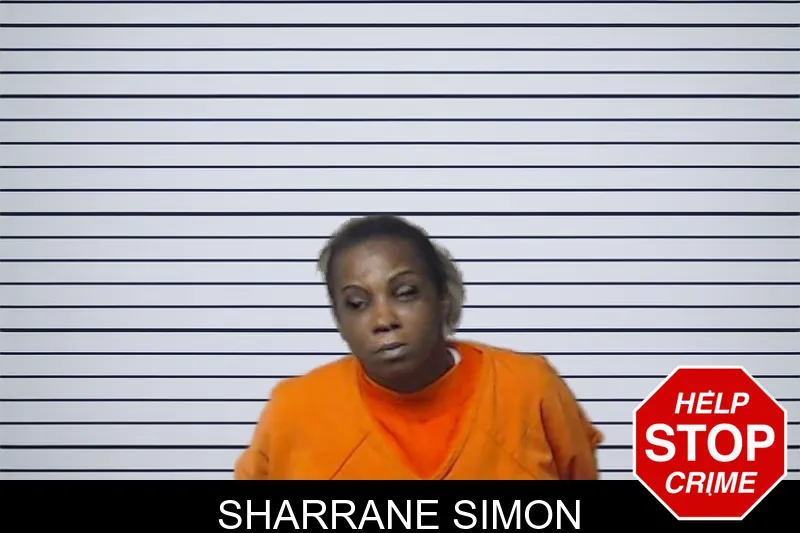Sharrane Simon mugshot