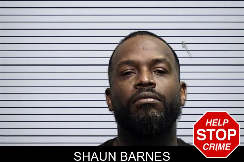 Shaun Barnes mugshot