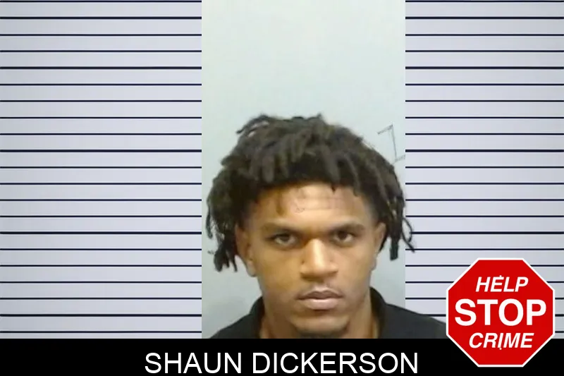 Shaun Dickerson mugshot