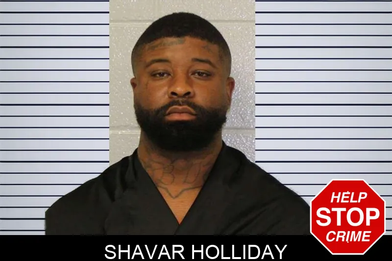 Shavar Holliday mugshot