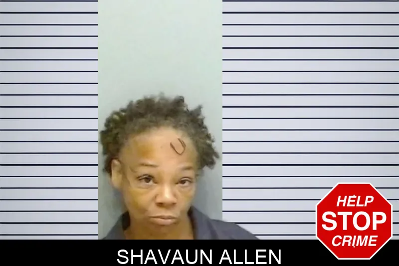 Shavaun Allen mugshot