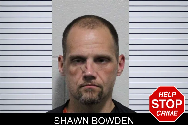 Shawn Bowden mugshot
