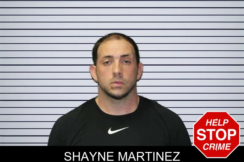 Shayne Martinez mugshot