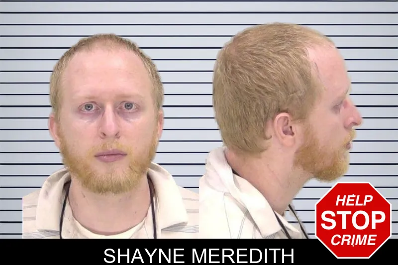 Shayne Meredith mugshot