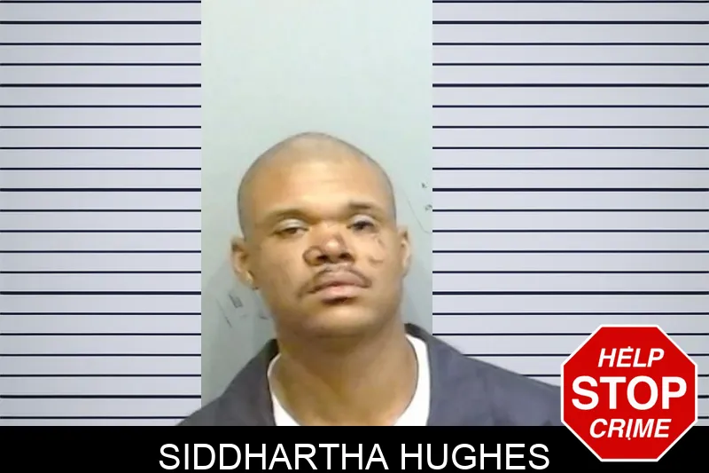 Siddhartha Hughes mugshot