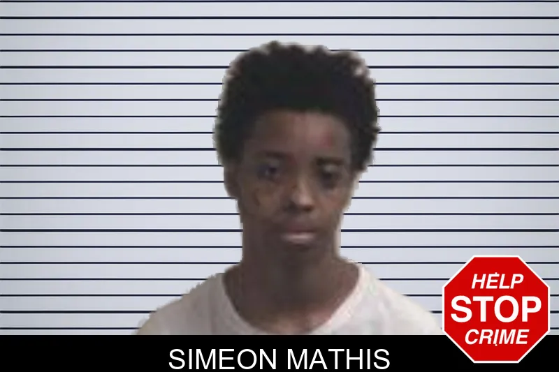 Simeon Mathis mugshot