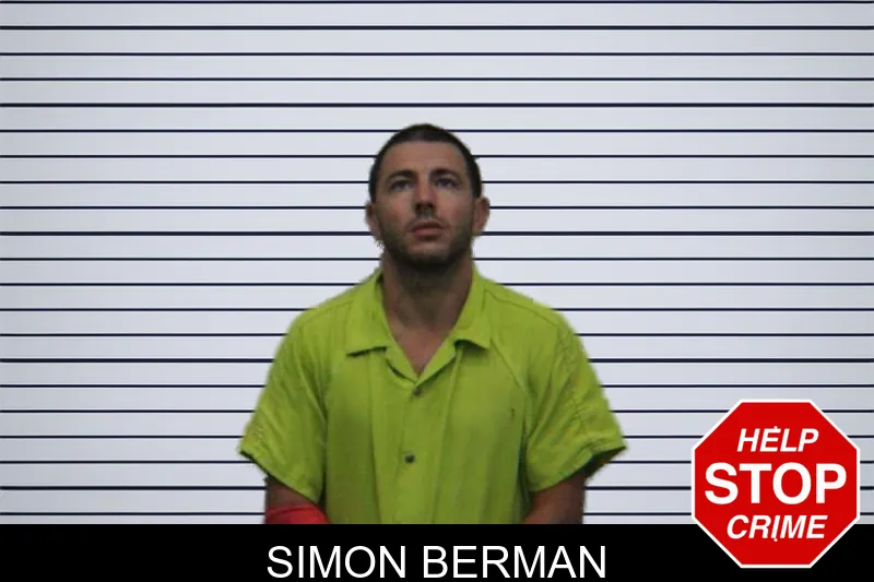 Simon Berman mugshot