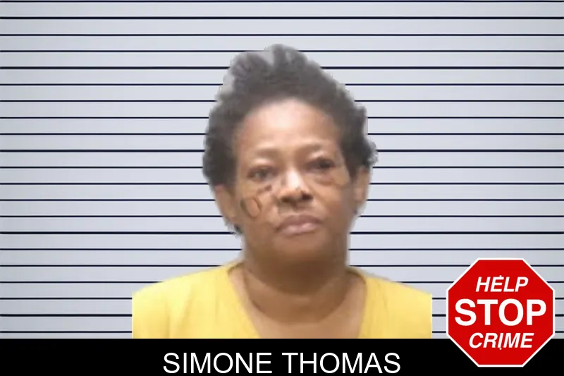 Simone Thomas mugshot – Muscogee County , Georgia Simone Thomas mugshot