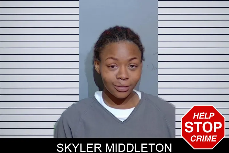Skyler Middleton mugshot