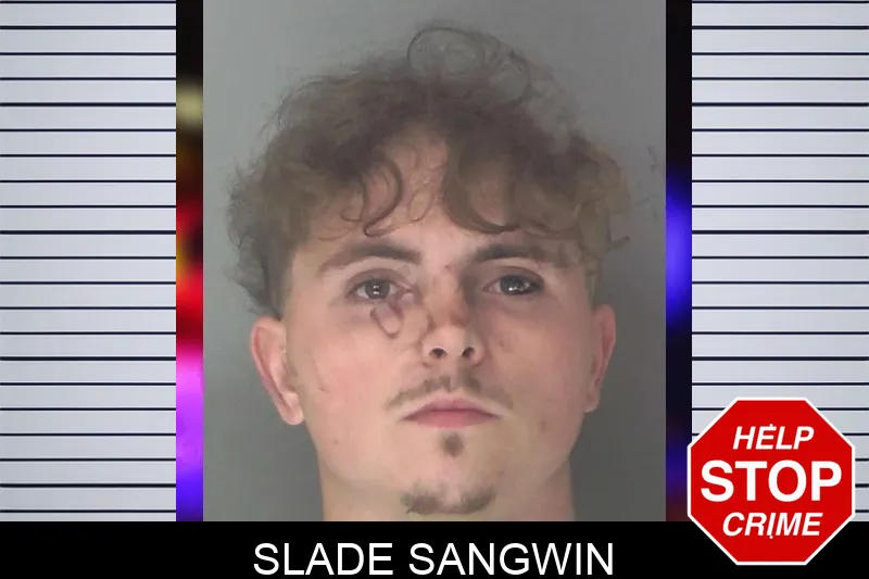 Slade Sangwin mugshot