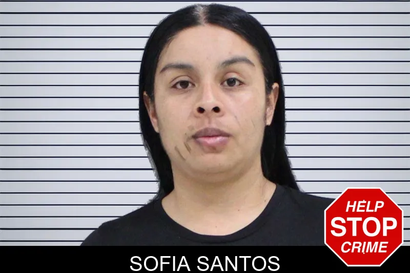 Sofia Santos mugshot