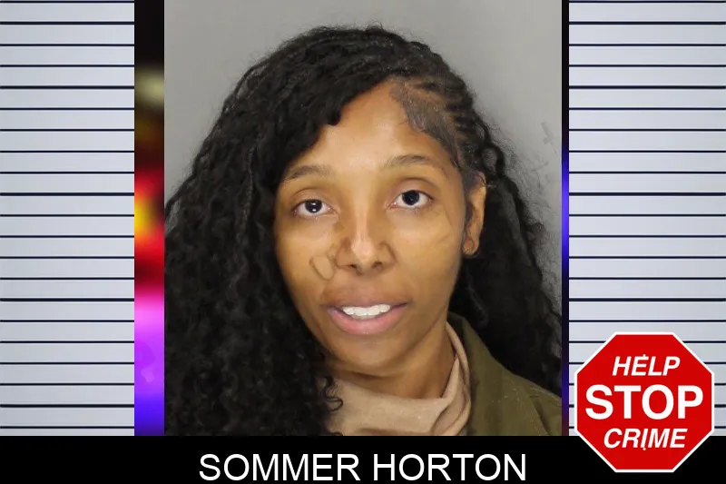 Sommer Horton mugshot