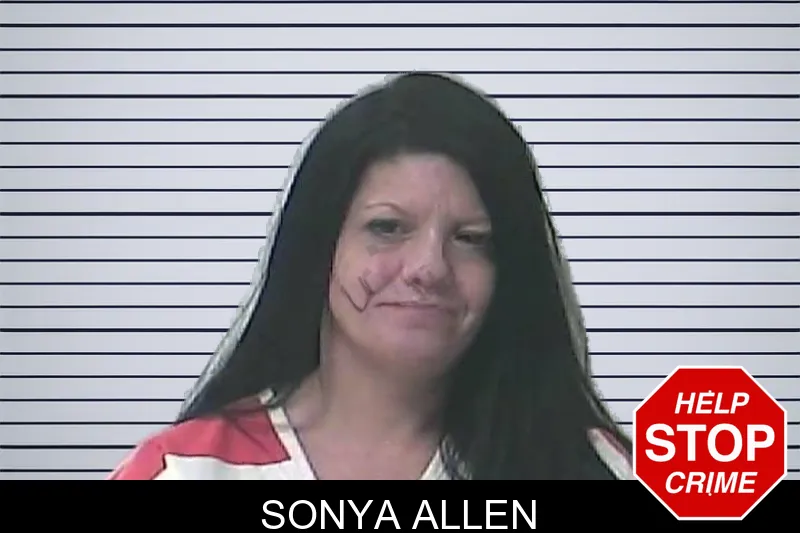Sonya Allen mugshot