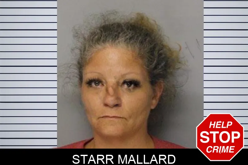 Starr Mallard mugshot