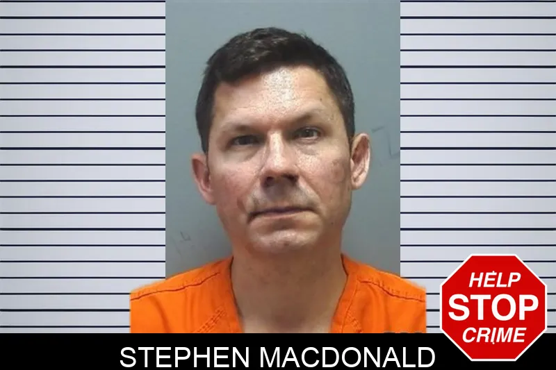 Stephen Macdonald mugshot