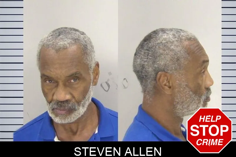Steven Allen mugshot