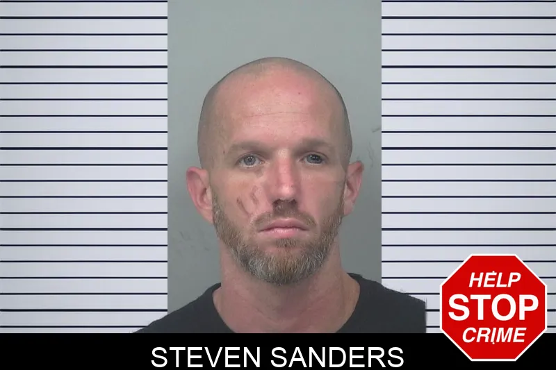 Steven Sanders mugshot