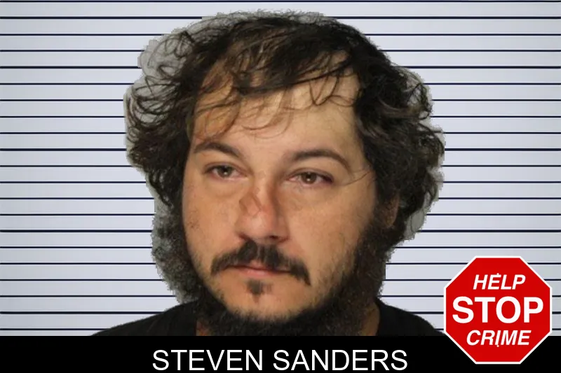 Steven Sanders mugshot