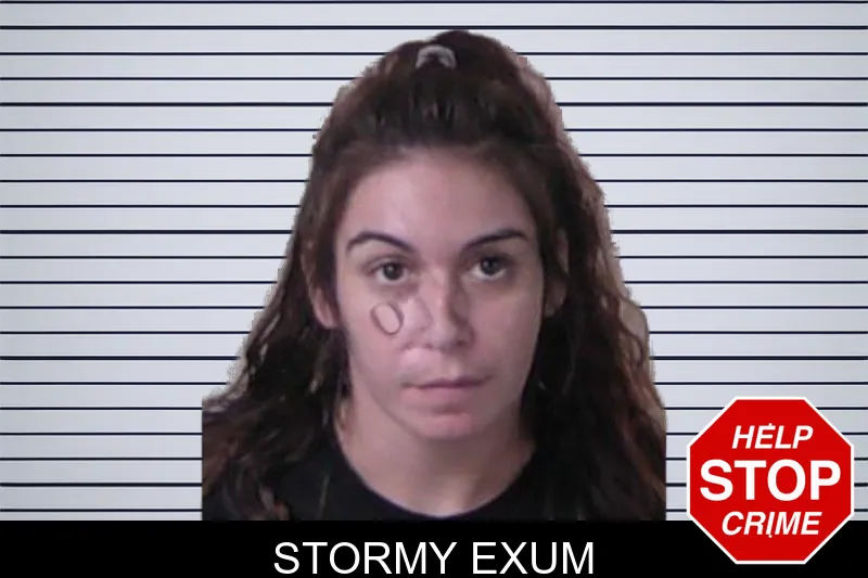 Stormy Exum mugshot – Walker County , Georgia Stormy Exum mugshot