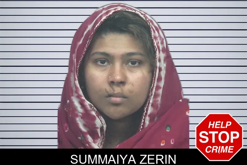 Summaiya Zerin mugshot – Gwinnett County , Georgia Summaiya Zerin mugshot