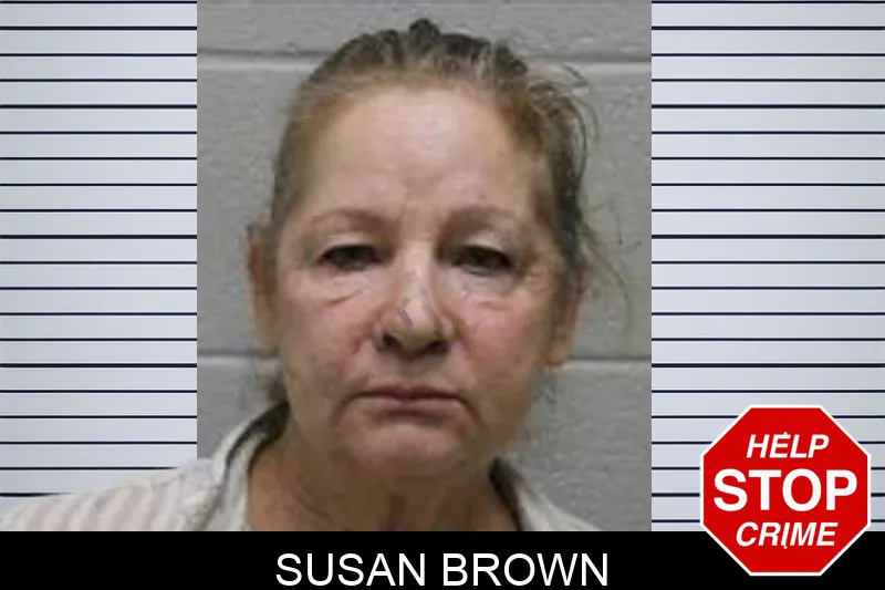 Susan Brown mugshot – Harris County , Georgia Susan Brown mugshot