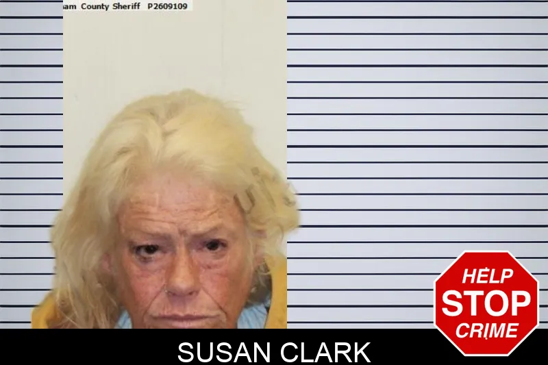 Susan Clark mugshot